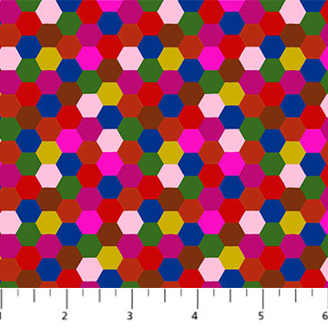Hexagons - Eccentric • Piecework by Anna Maria