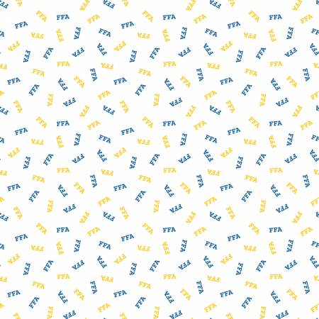 FFA | Forever Blue 2 • Logo Toss White