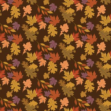 The Awe of Autumn - Leaves Brown • Sandy Gervais