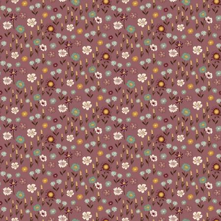 The Awe of Autumn - Floral Purple • Sandy Gervais