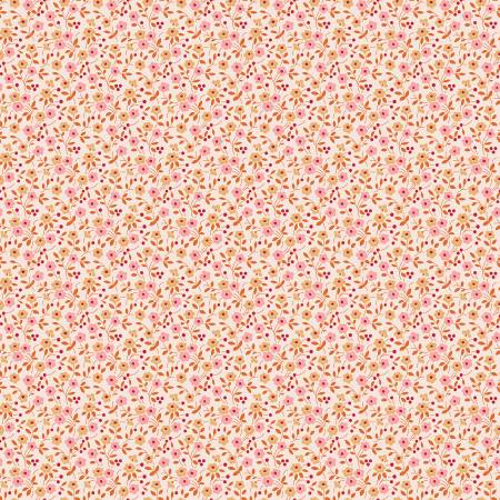 Floral - Coral • Farmer's Daughter by Lori Holt