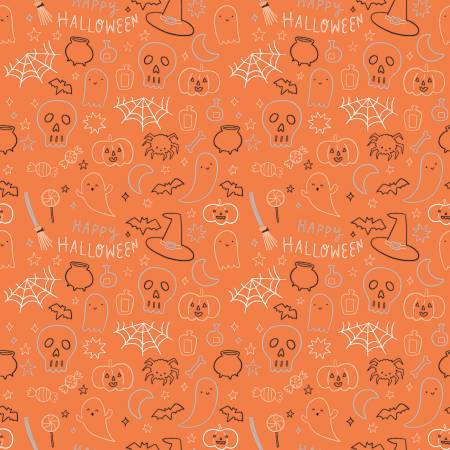 Halloween Icons Orange • Frank and Friends