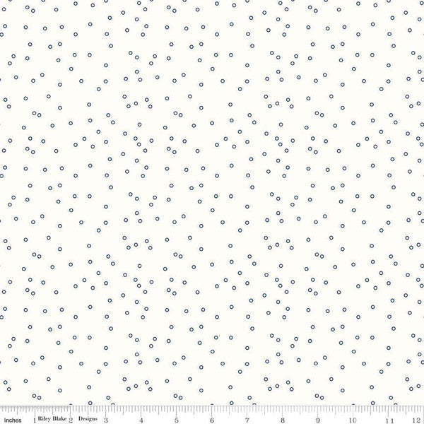 Circle Blue - C6384-BLUE • Bee Backgrounds