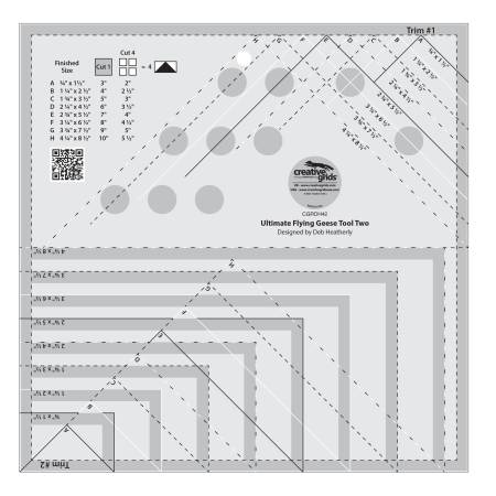 Ultimate Flying Geese Tool Two • Creative Grids
