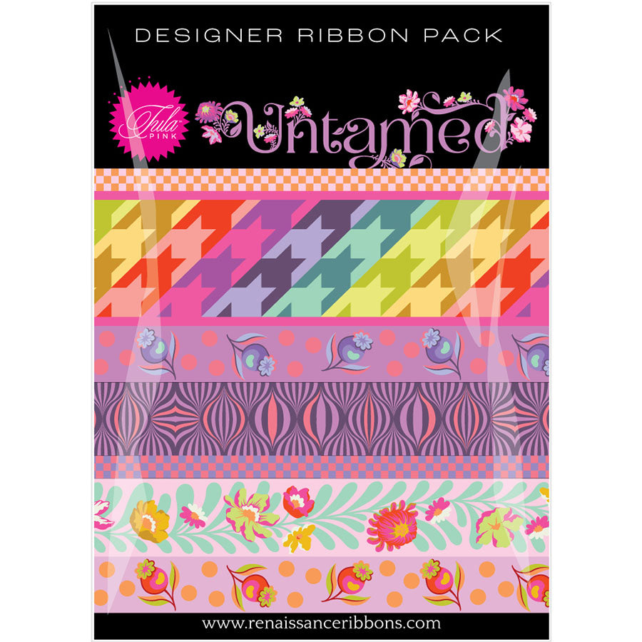 Untamed Designer Pack - Cosmic • Tula Pink - Renaissance Ribbons