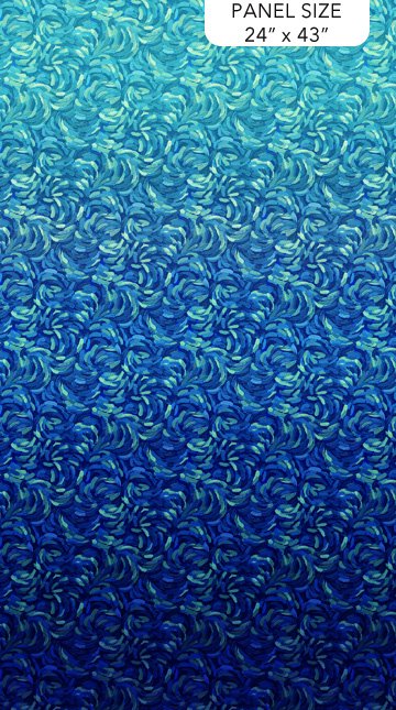 Starry Night • Dark Blue Ombre