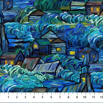 Starry Night • Dark Blue Scenic