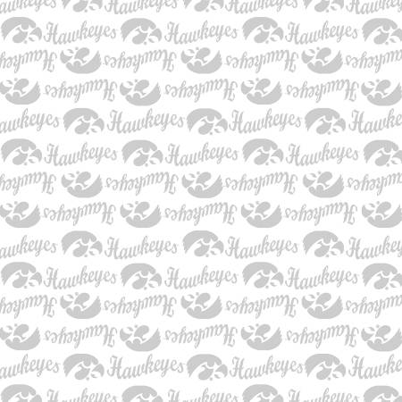 NCAA-Iowa White on White Mini Logo • Skytel