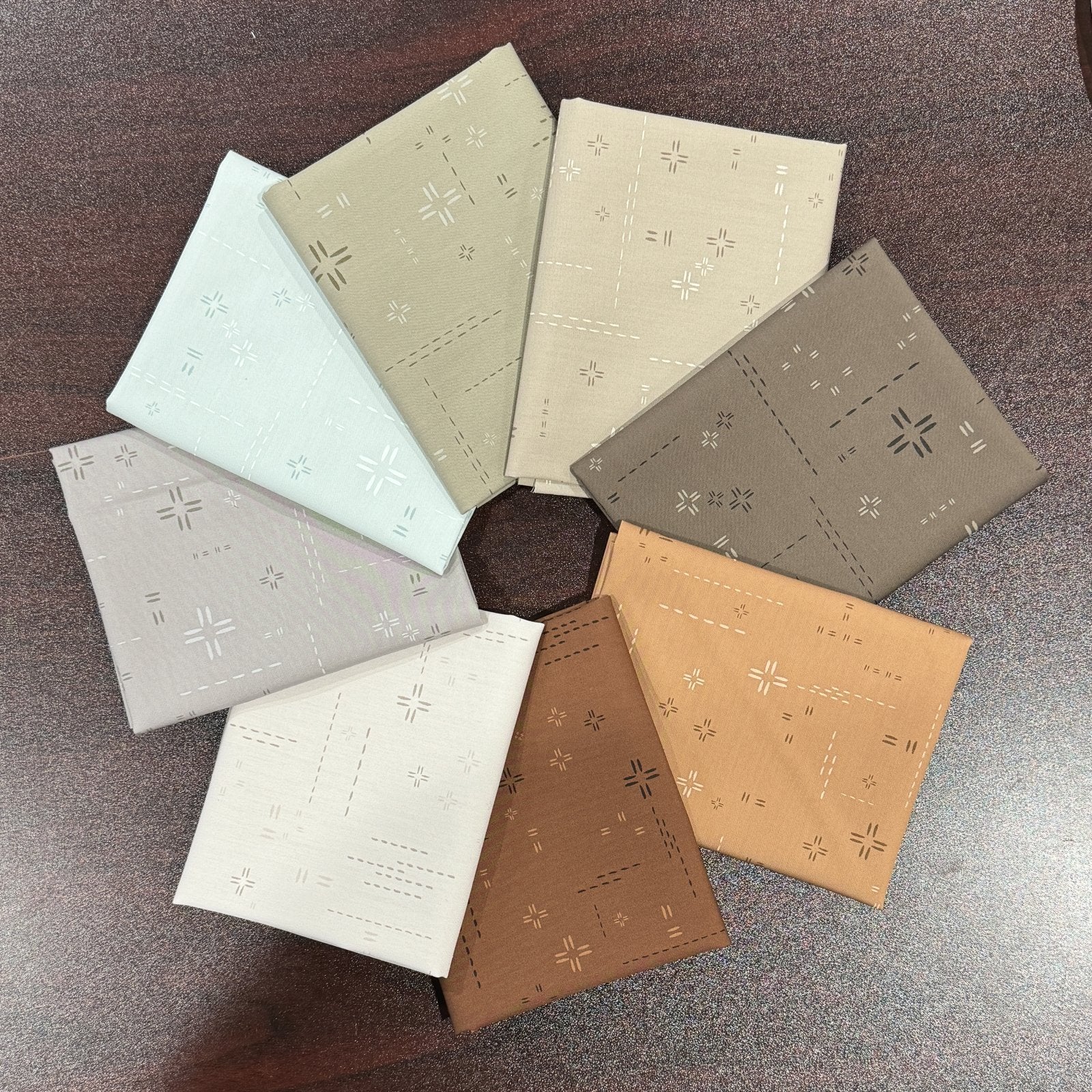 Decostitch Earth Tone 8 FQ Bundle