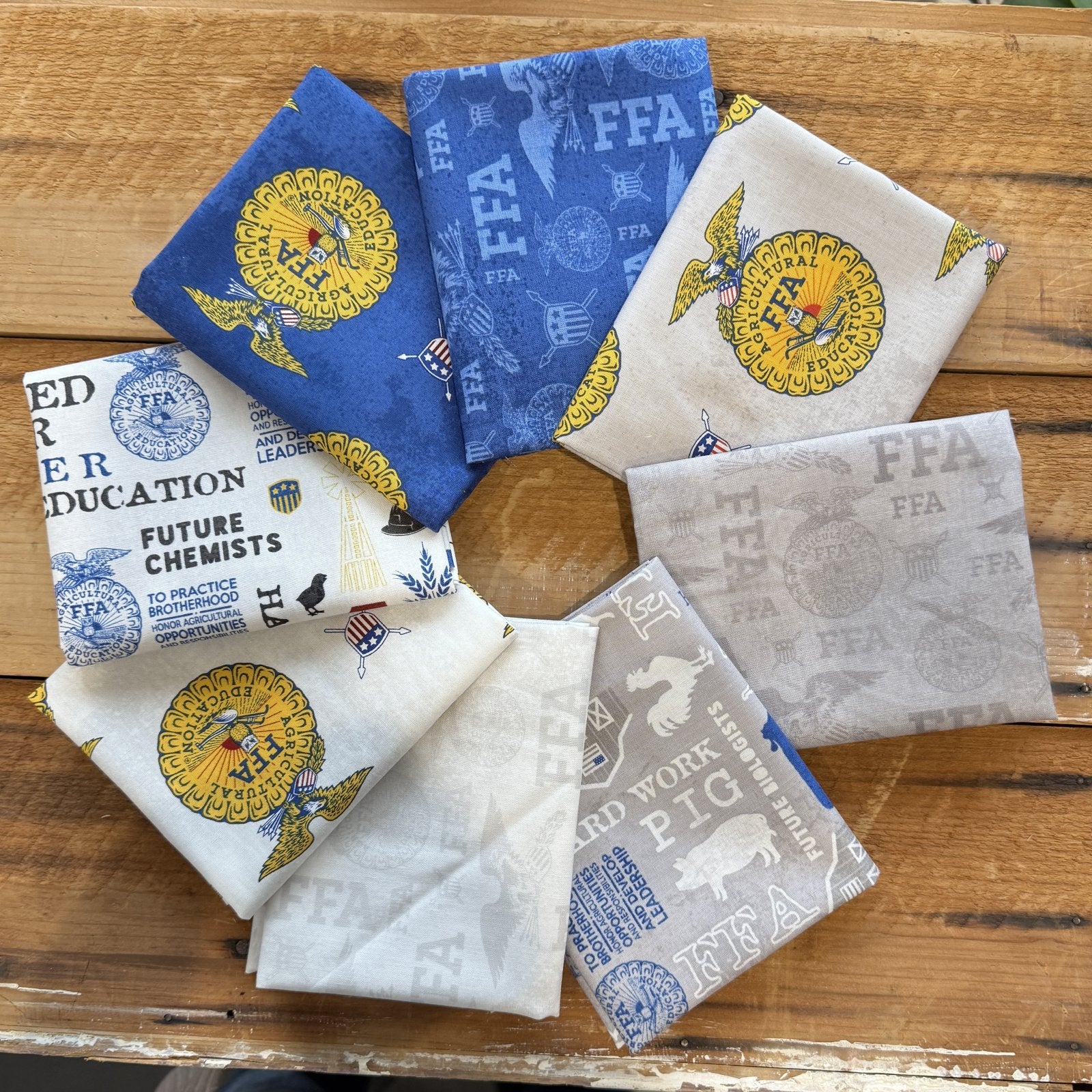 FFA Forever Blue - 8 FQ Bundle • Riley Blake