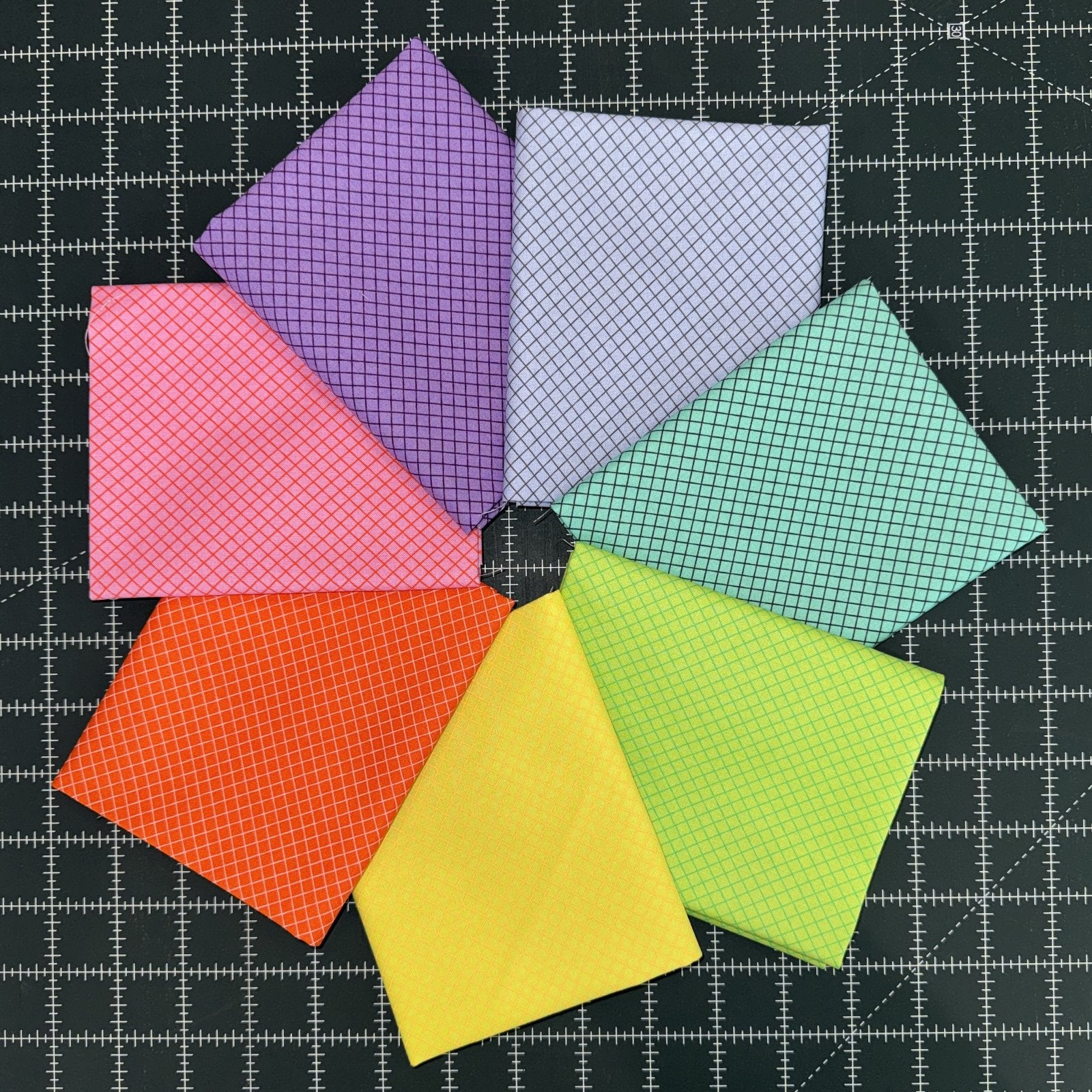 On The Grid • Tula Pink - 7 Fat Quarters