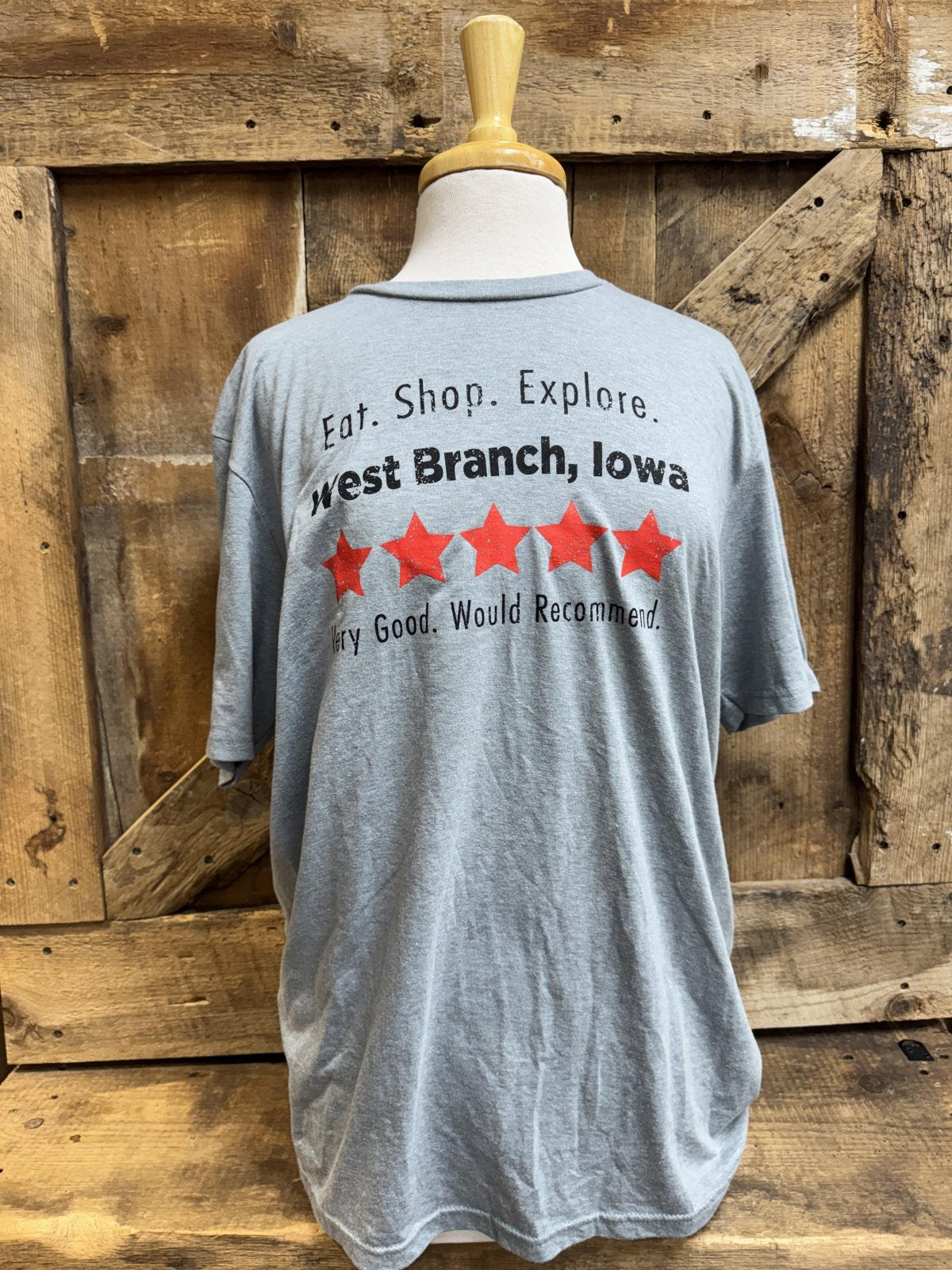 MSWB • L - WB 5 Star- Heather Grey