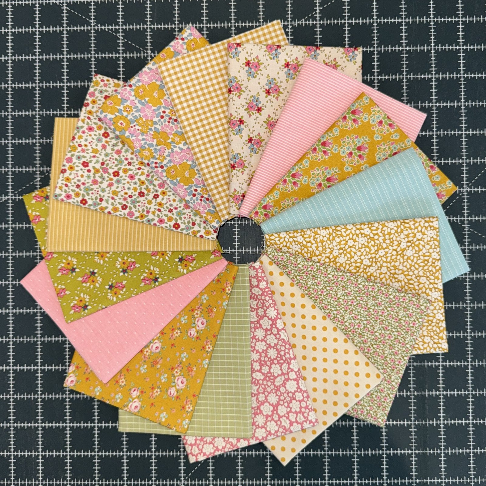 Creating Memories 16 FQ Bundle - Spring and Easter Pastels • Tilda Fabrics