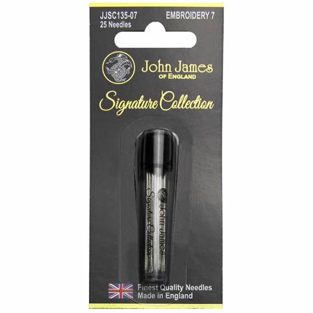 John James Embroidery Needles Size 7, 25ct.