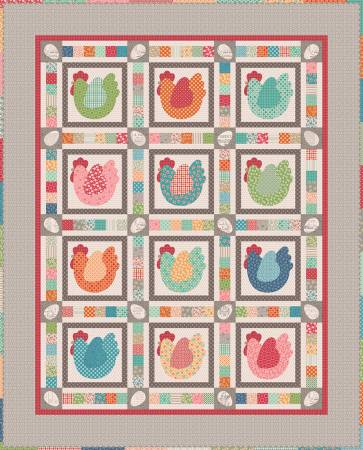 Farmer's Daughter • The Hen House Quilt Kit by Lori Holt
