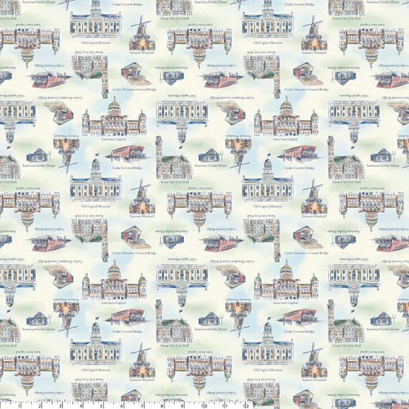 Landmarks Ivory - Iowa Shop Hop 2026