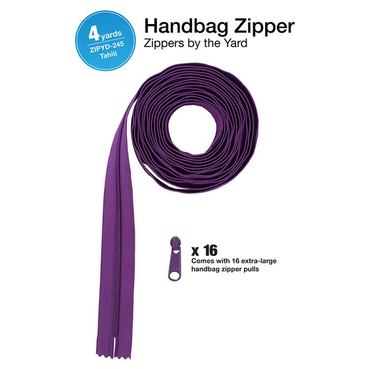 Zipper 4yds with Pulls - Tahiti • By Annie