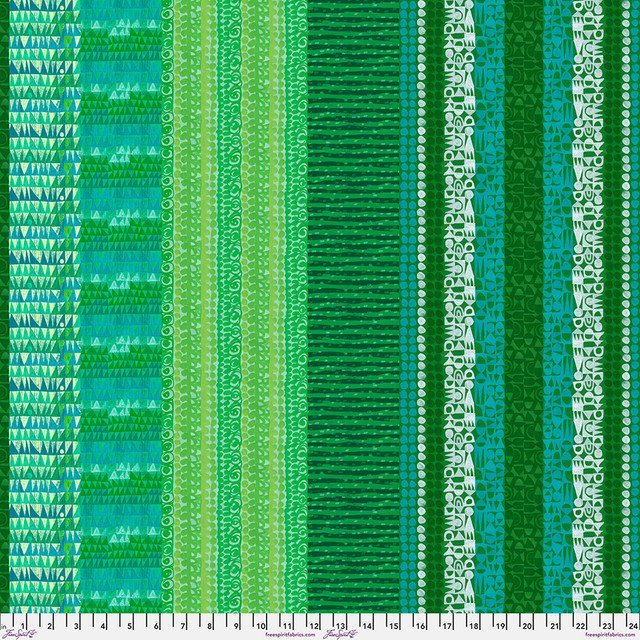 Stripes - Sea Green • Flying South