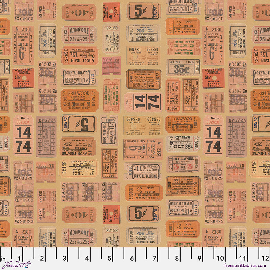 Orange - Tickets • Tim Holtz Palette - Orange