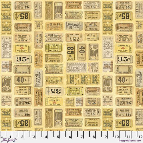 Yellow - Tickets • Tim Holtz Palette - Yellow