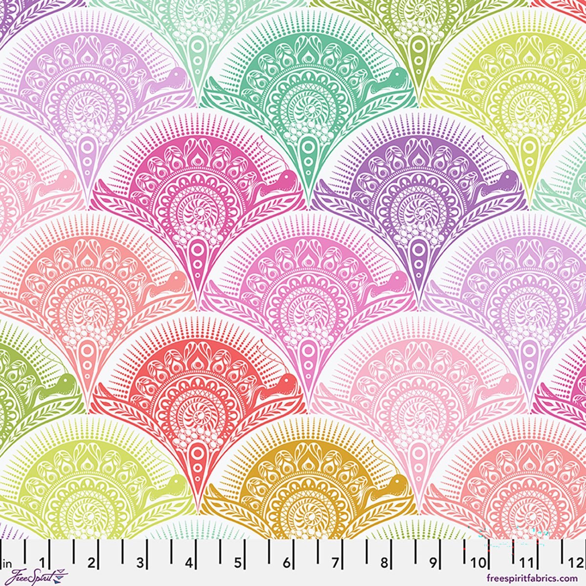 Snail Scallop - Sugarrush • Prince Charming by Tula Pink