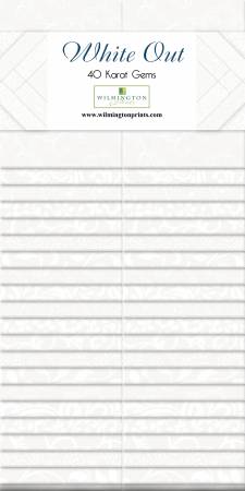 White Out • 40pcs, 2.5in Strips