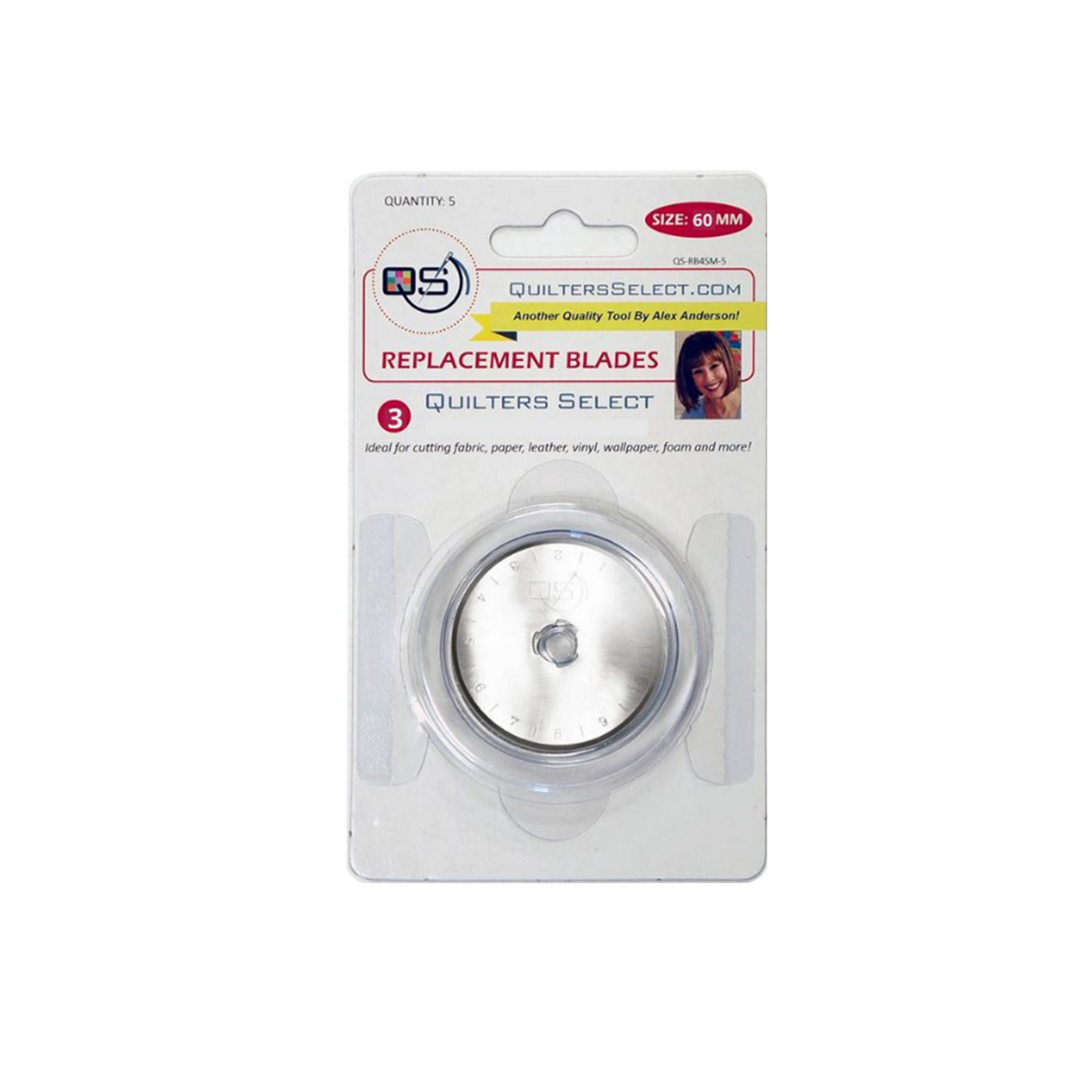 60MM Rotary Blades 3pk • Quilters Select