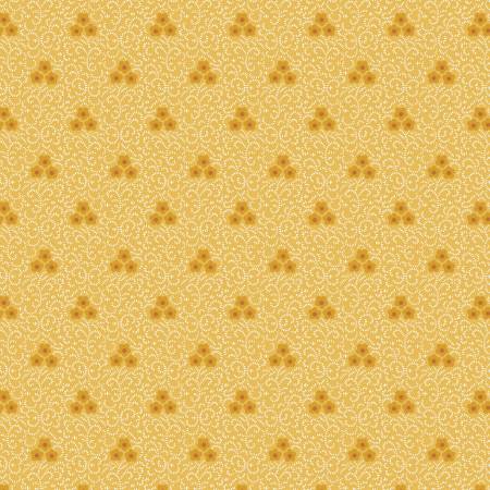 Yellow Triple Ditsy - R621366D • Treasured Past