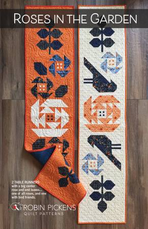Roses in the Garden Table Runner • Robin Pickens