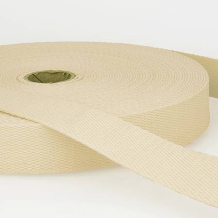 Cotton Webbing 1.5" Ivory
