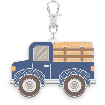 Farmer's Daughter Happy Charm - Haulin' Hay Truck