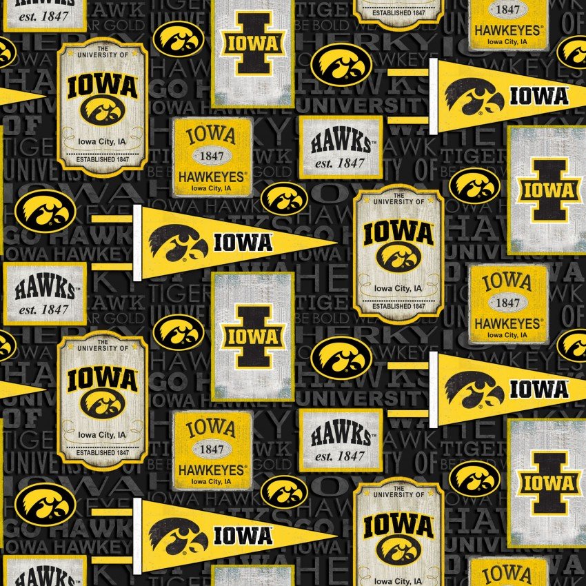 Iowa Vintage Pennant • Skytel Enterprises