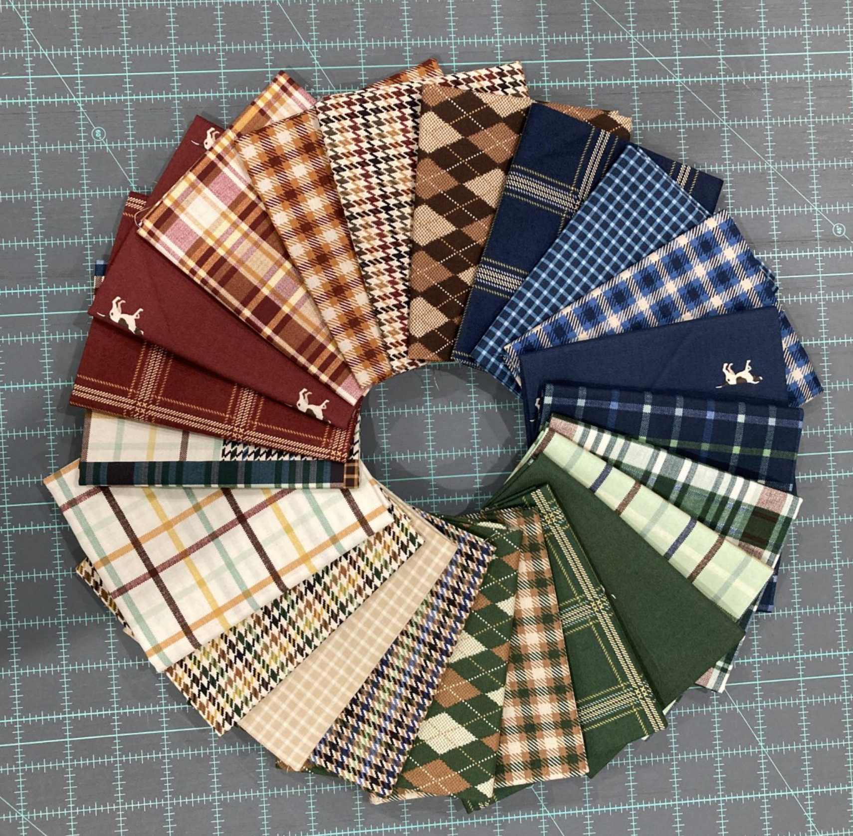 Plaid-Venture Club - 22 Petite FQ Bundle • Riley Blake Fabrics
