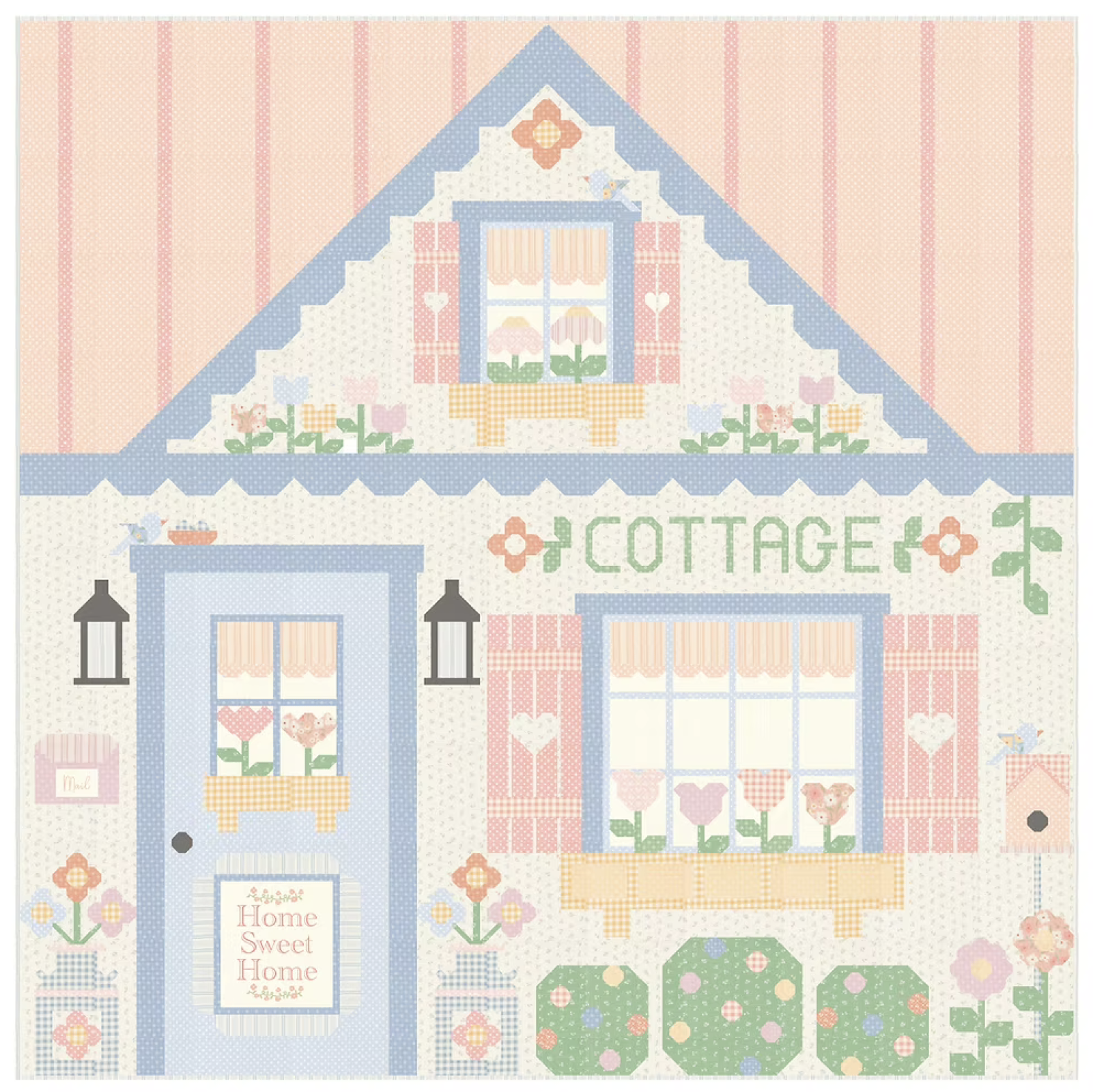 Cozy Cottage BOM Kit • Cottage Charm by Heather Briggs