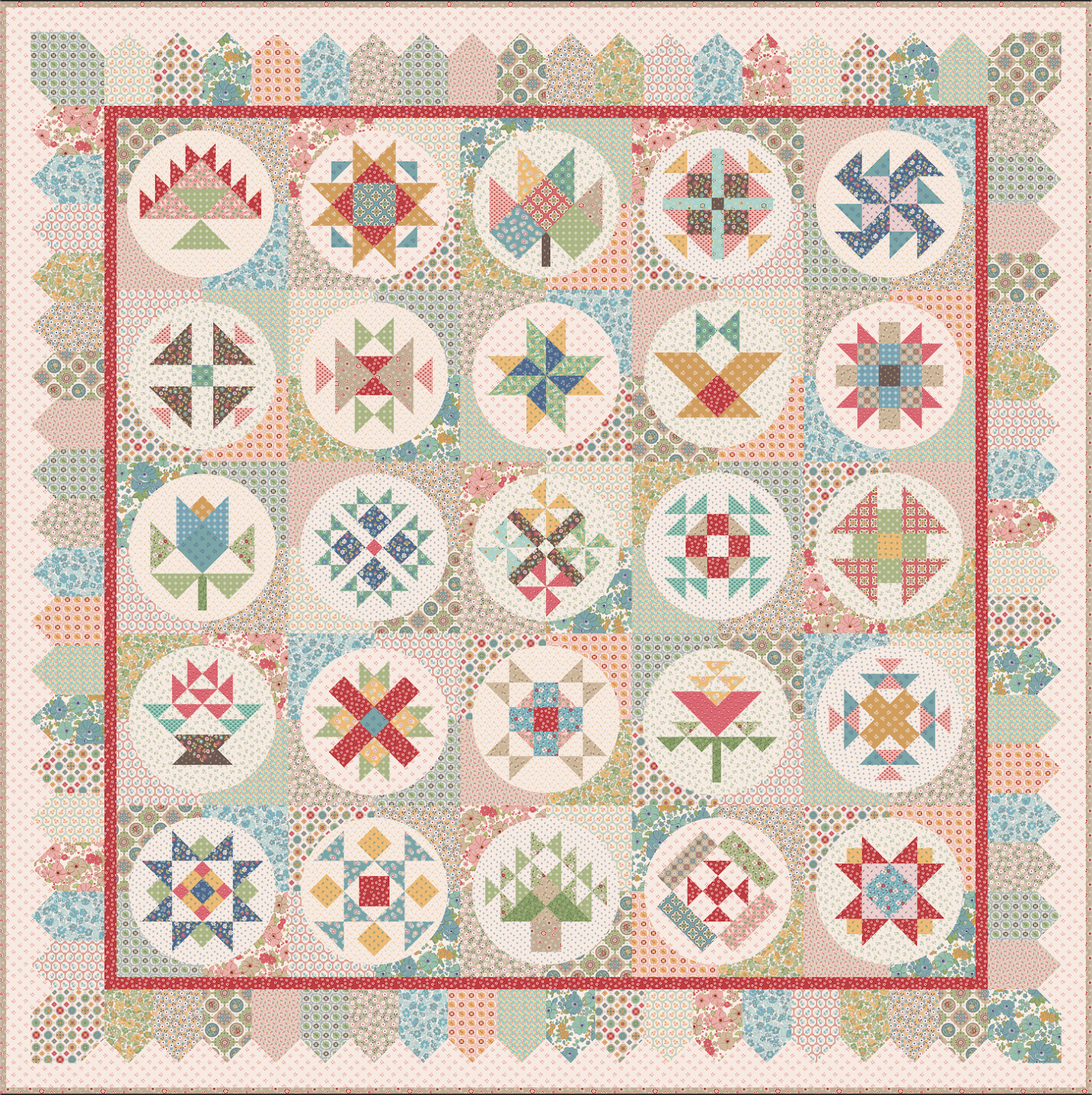 Mercantile Sampler Sew Along Kit