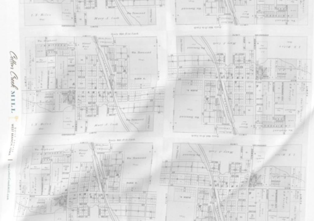 RxR | Vintage West Branch Map • CCM Exclusive (2017)