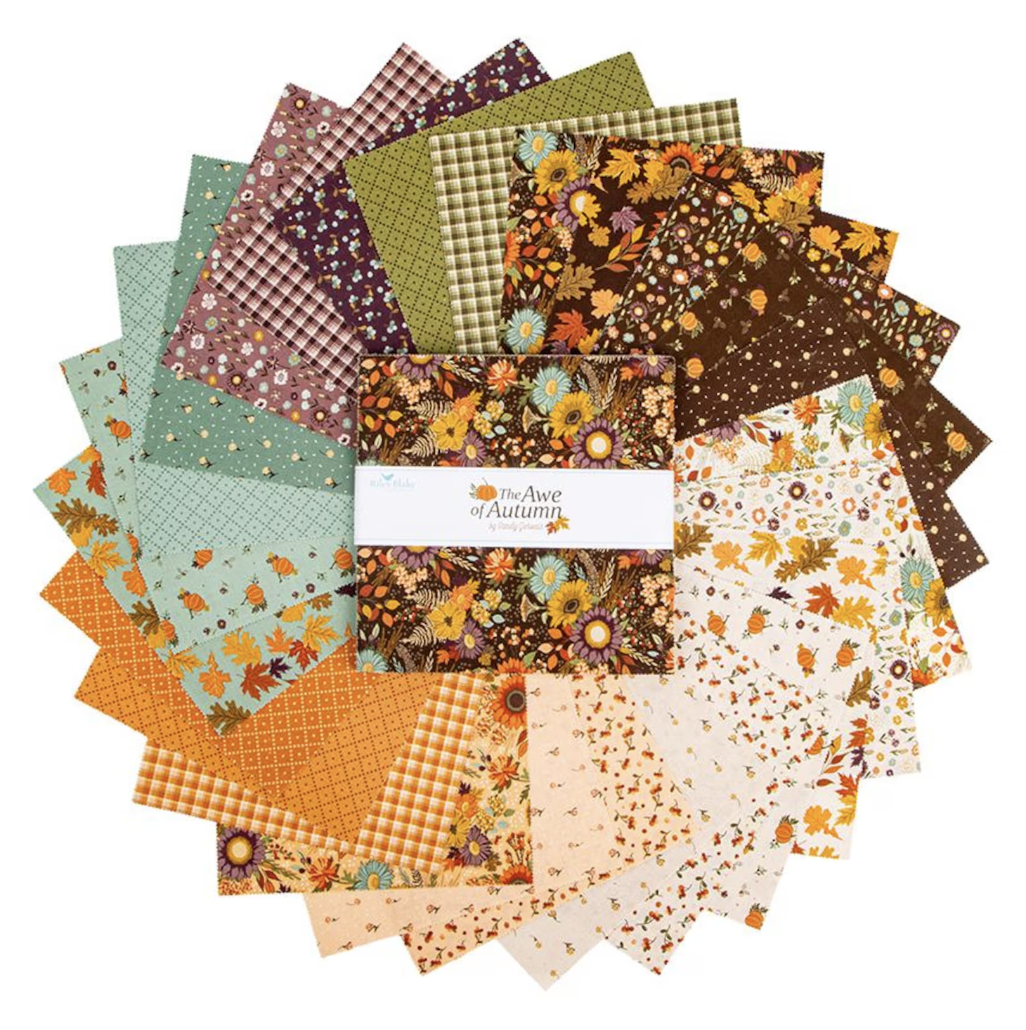 The Awe of Autumn - 10in Squares • Sandy Gervais