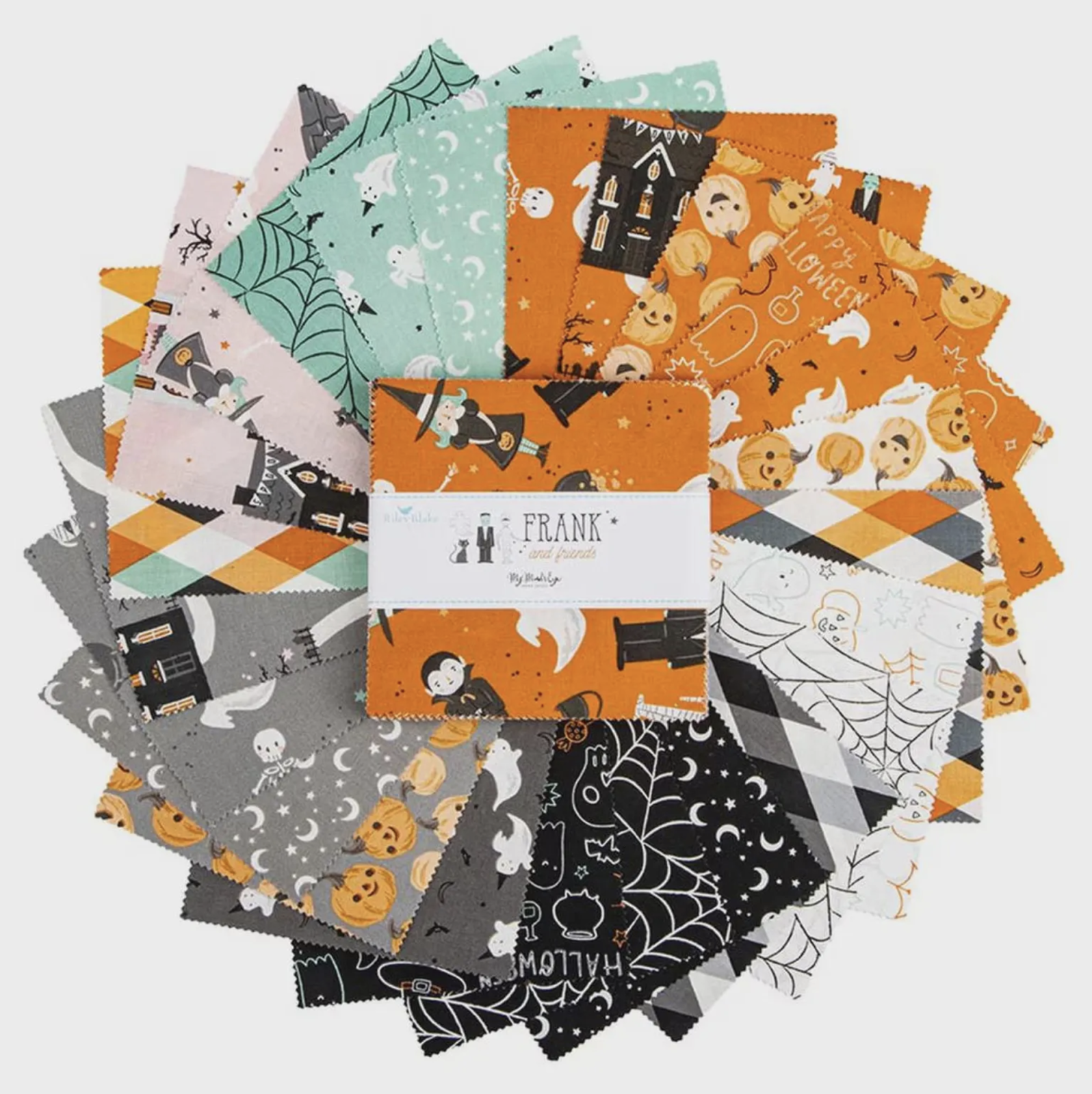 Frank and Friends - 5in Squares • My Mind's Eye