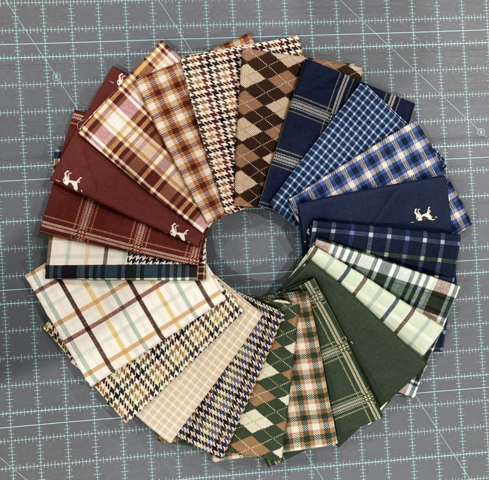 Plaid-Venture Club - 22 Petite FQ Bundle • Riley Blake Fabrics