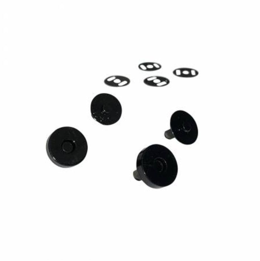 Black Magnetic Snaps, set of 2 • Sassafras Lane