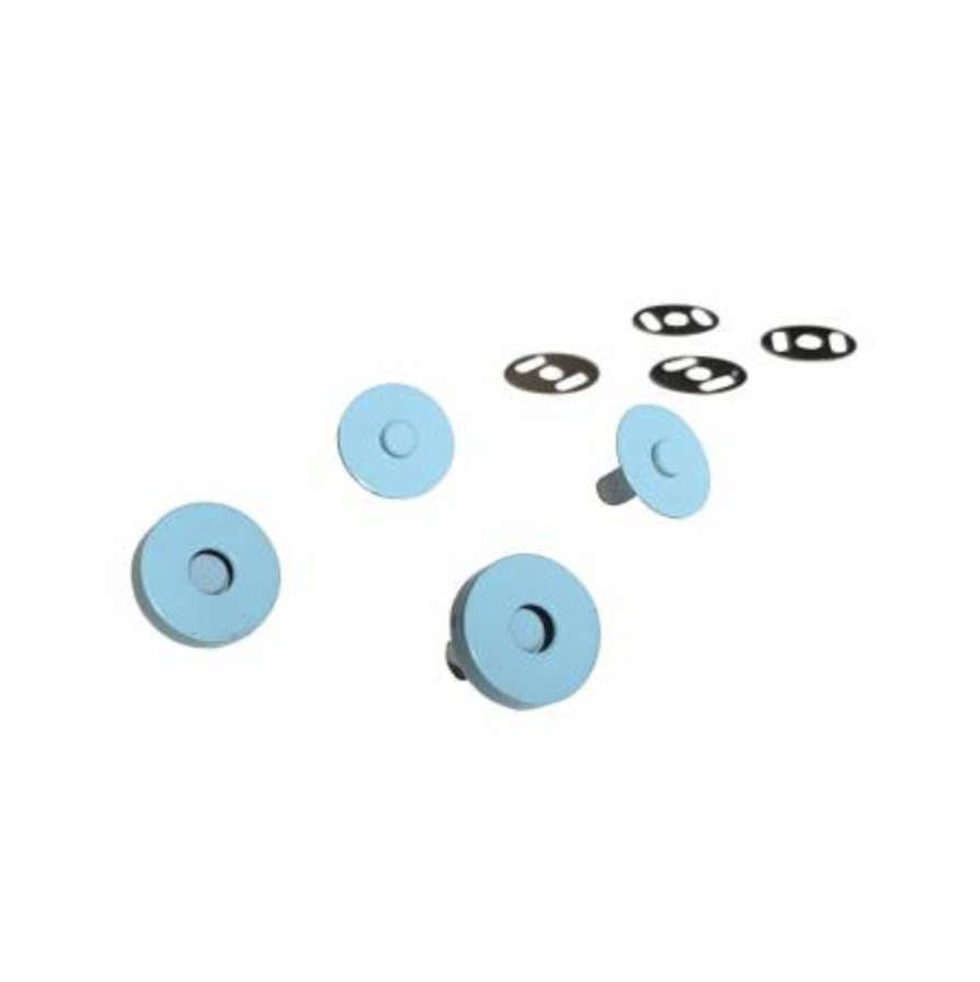 Light Blue Magnetic Snaps, set of 2 • Sassafras Lane