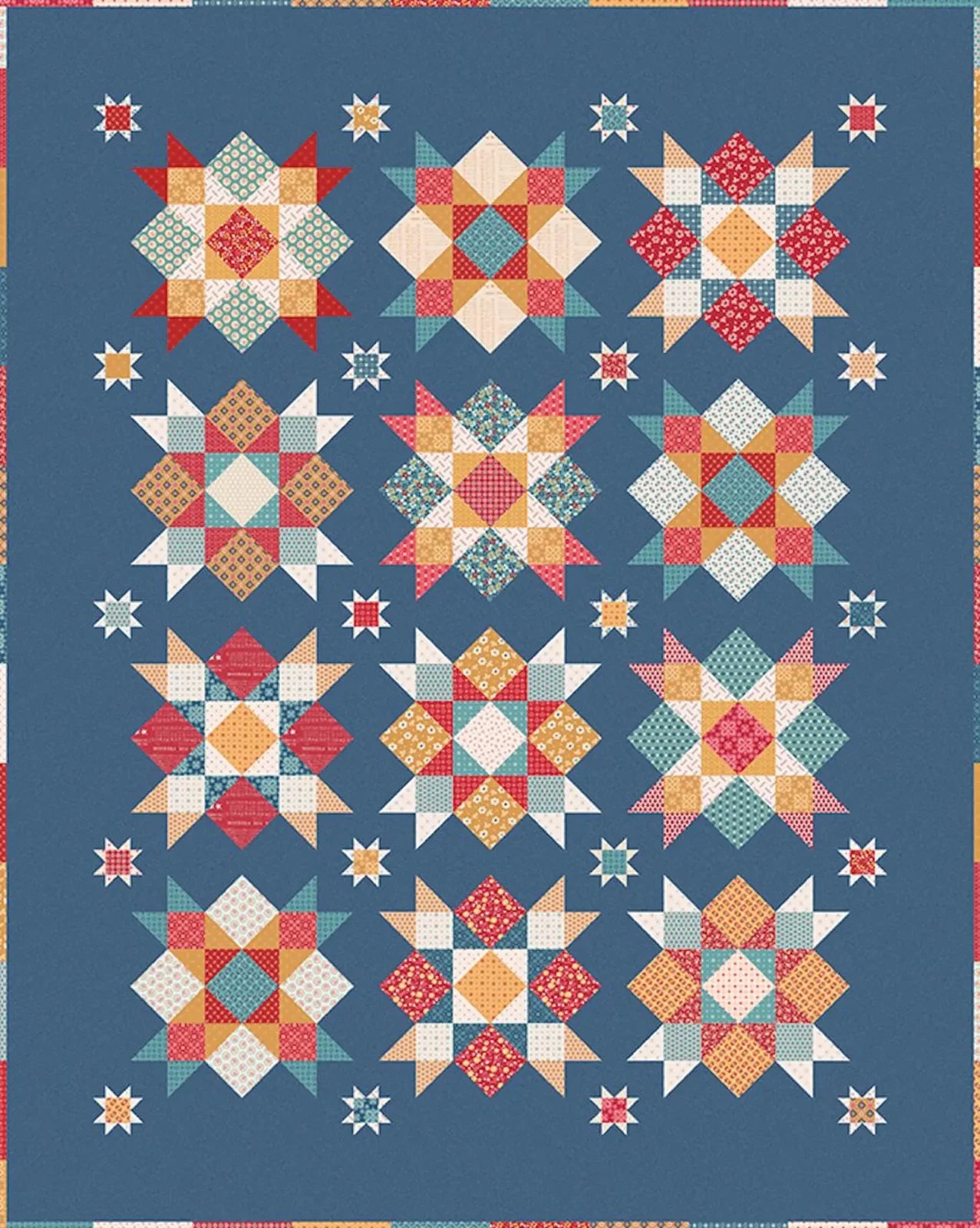 Summer Picnic Quilt Kit • Americana by Lori Holt