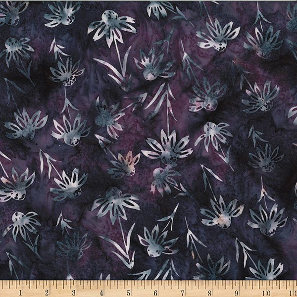 Bali Batik Enhinacea W2577-394 - Merlot • Hoffman