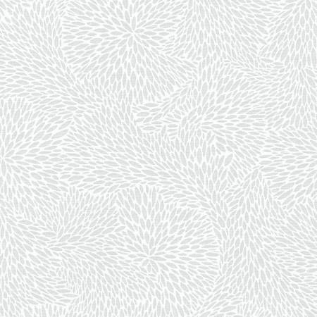 Petals White - Alabaster Hues by Robert Kauffman