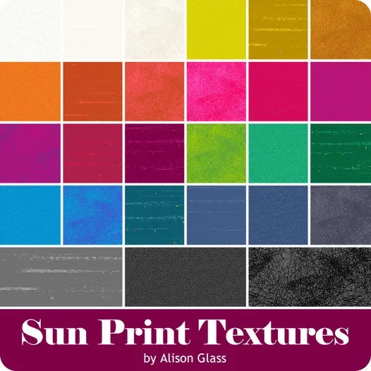 Sun Print Textures Single Scoop • Alison Glass