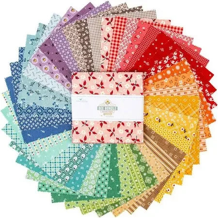 Bee Bundle - Limited Edition Colors 5in Squares, 42pcs