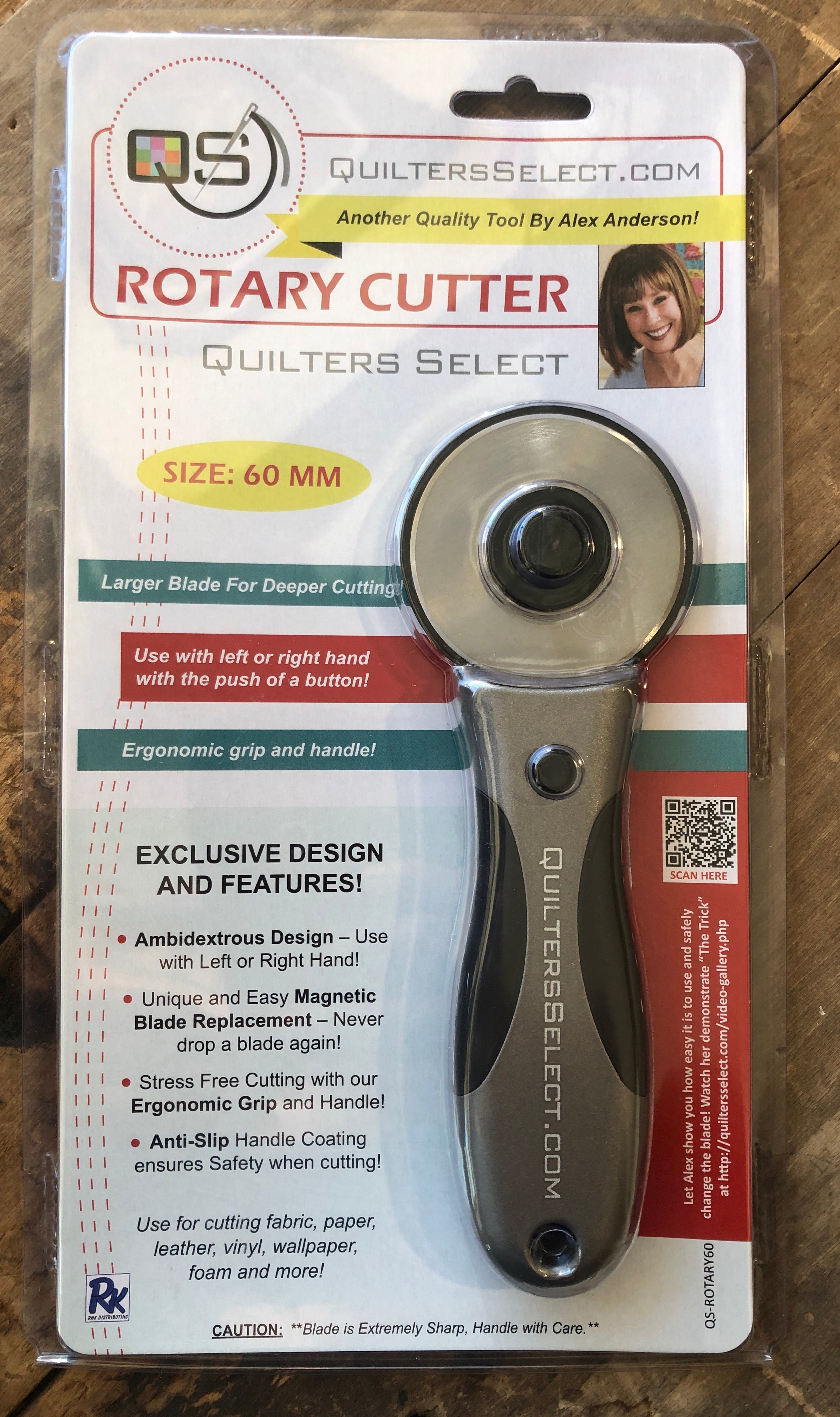 QS Rotary Cutter 60MM Quilter's Select