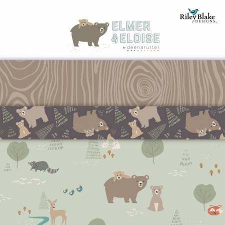 Elmer & Eloise - 10in Squares • Riley Blake
