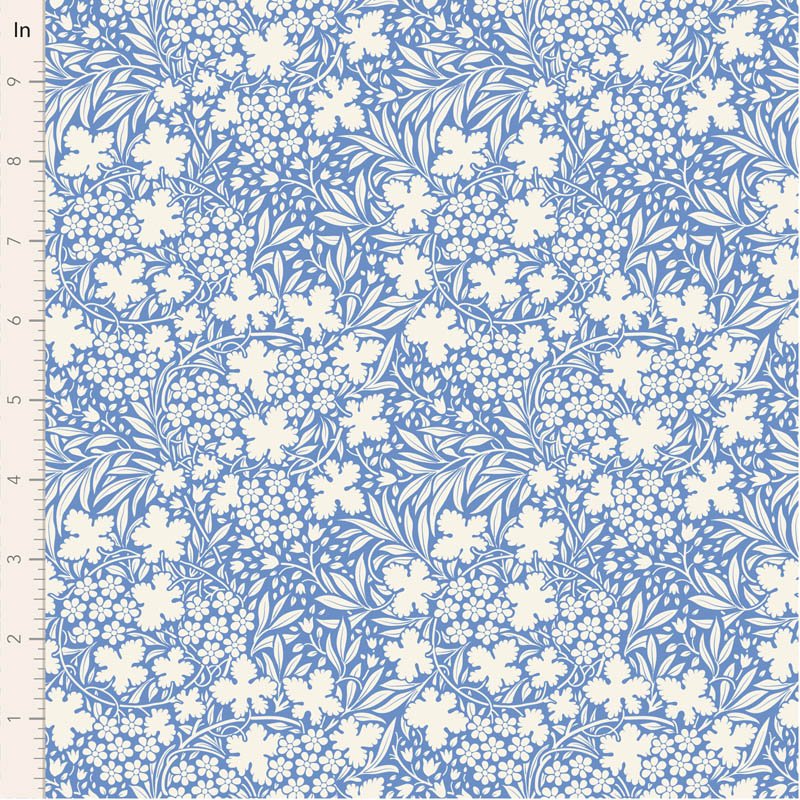 Bushbloom Blue • Something Blue by Tilda Fabrics