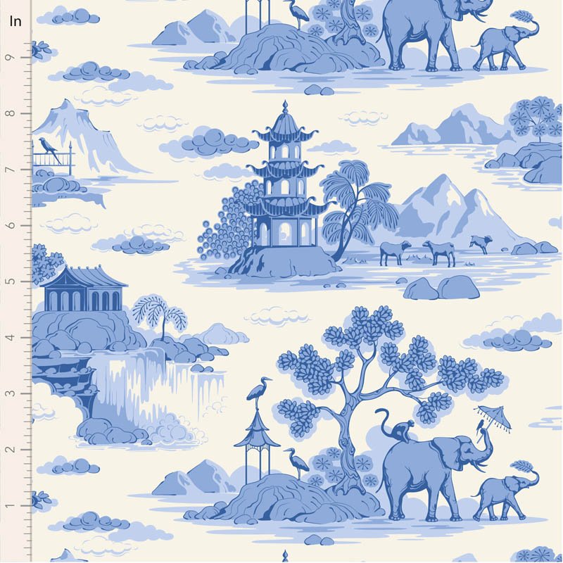 Cottonview Cream • Something Blue by Tilda Fabrics
